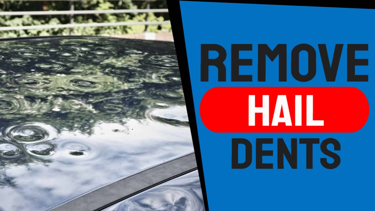 How to Remove Hail Dents From Car