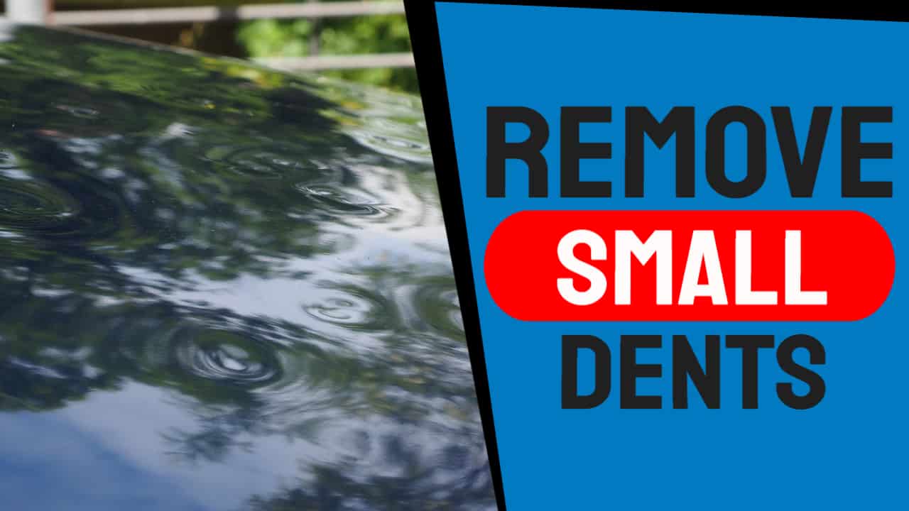 How to Remove Small Auto Dents with Hair Dryer and Compressed Air​