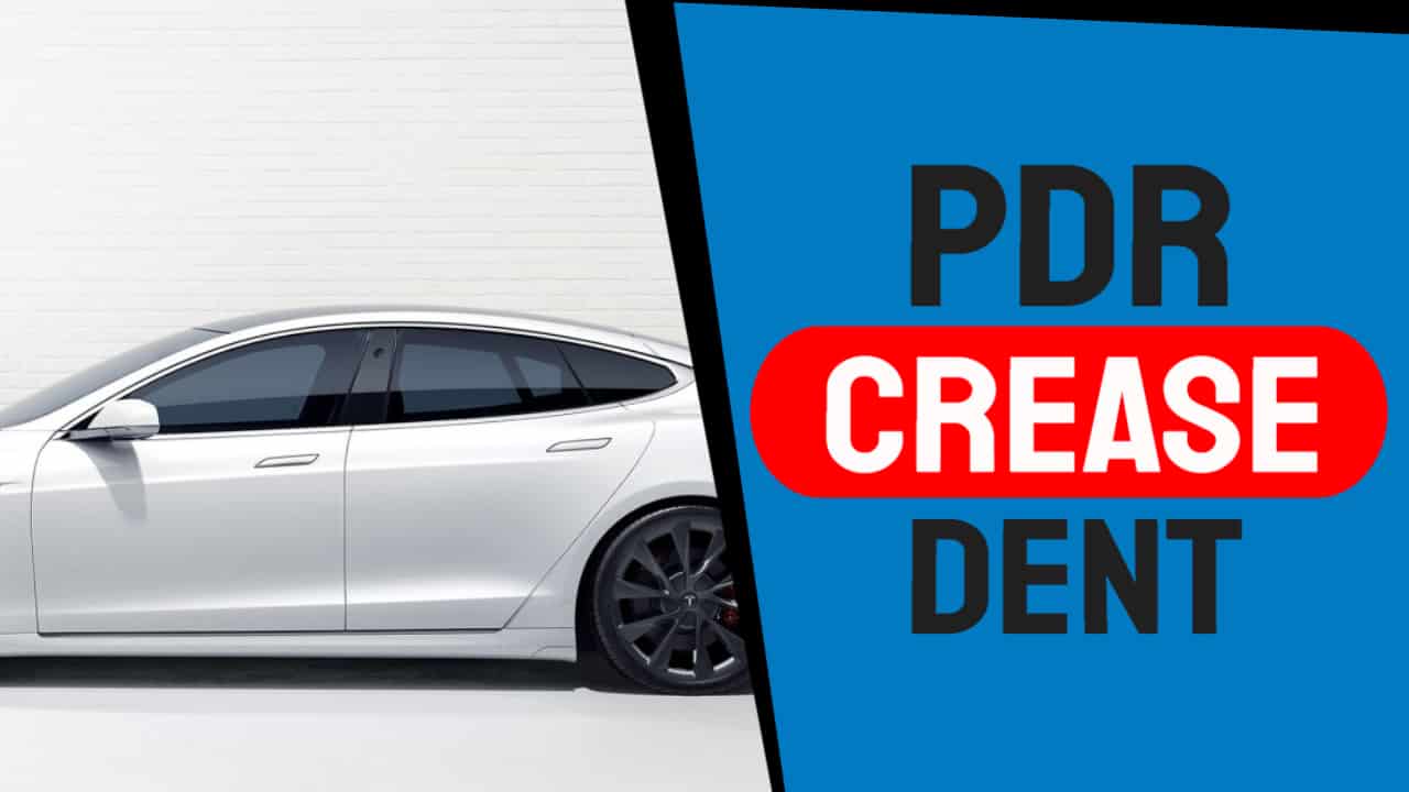 How to Fix Crease Dent in Car